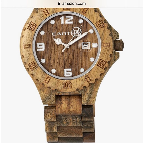 NIB EARTH Wood Watch main image 5